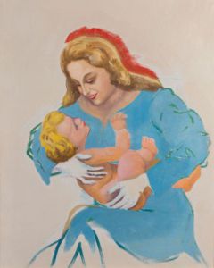 Voir le détail de cette oeuvre: La Mère et l'Enfant (inachevé)